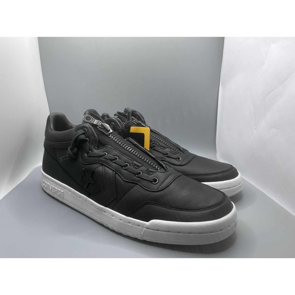 Converse Mens Fastbreak Mid Thinsulate Black White‎ Leather Shoe Size 12 159455C main image 4